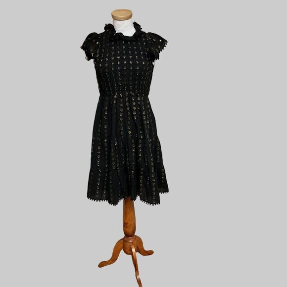 Sea New York Dresses & Skirts - Sea New York black and gold Laura dress, size 0